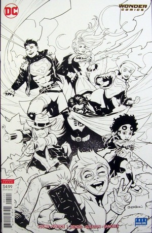 [Young Justice (series 3) 1 (1st printing, variant B&W cover - Patrick Gleason)]