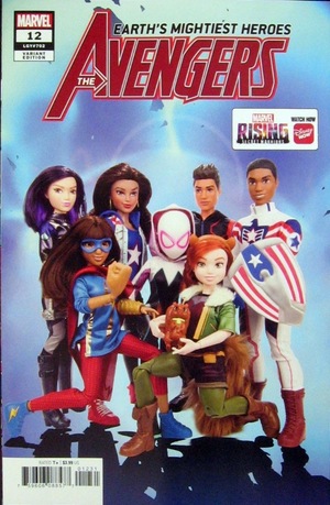 [Avengers (series 7) No. 12 (variant Marvel Rising action doll homage cover)]