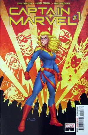 [Captain Marvel (series 11) No. 1 (1st printing, standard cover - Amanda Conner)]