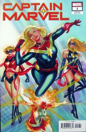 [Captain Marvel (series 11) No. 1 (1st printing, variant cover - Alex Ross)]