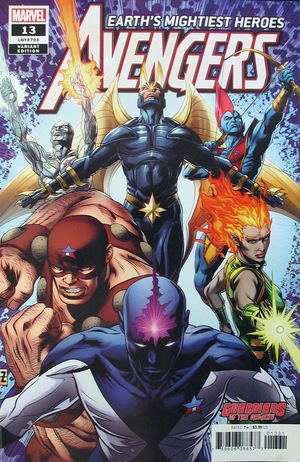 [Avengers (series 7) No. 13 (variant Guardians of the Galaxy cover - Patch Zircher)]