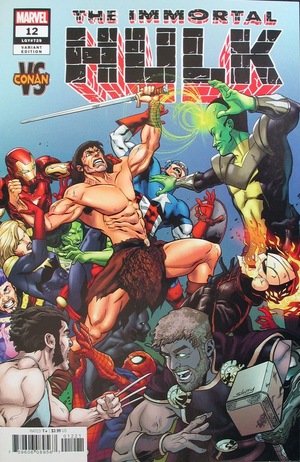 [Immortal Hulk No. 12 (1st printing, variant Conan Vs. Marvel cover - Will Sliney)]
