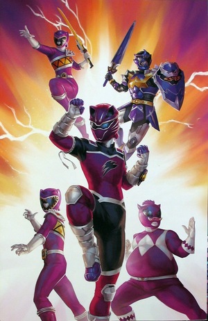 [Mighty Morphin Power Rangers #35 (variant Color Spotlight cover - Linda Lithen)]