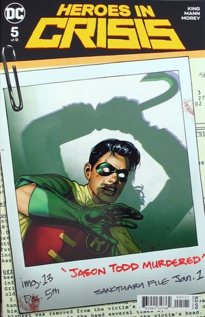 [Heroes in Crisis 5 (variant cover - Ryan Sook)]