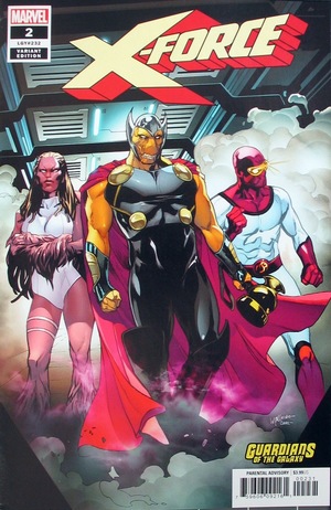 [X-Force (series 5) No. 2 (variant Guardians of the Galaxy cover - Ema Lupacchino)]