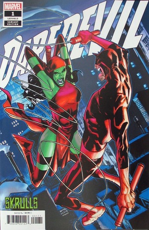 [Daredevil (series 6) No. 1 (1st printing, variant Skrulls cover - Humberto Ramos)]