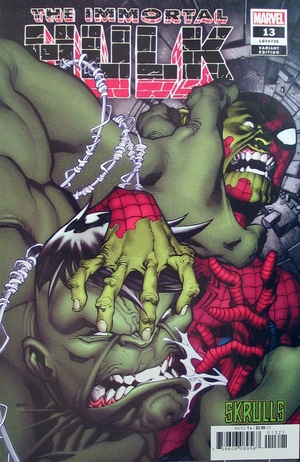 [Immortal Hulk No. 13 (1st printing, variant Skrulls cover - Chris Stevens)]