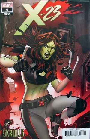 [X-23 (series 4) No. 9 (variant Skrulls cover - Ema Lupacchino)]