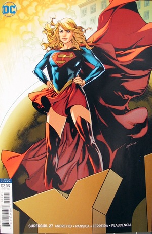 [Supergirl (series 7) 27 (variant cover - Emanuela Lupacchino)]