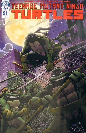 [Teenage Mutant Ninja Turtles (series 5) #91 (Retailer Incentive Cover - Karl Moline)]