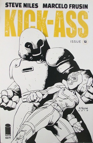 [Kick-Ass (series 2) #12 (Cover B - Marclo Frusin B&W)]