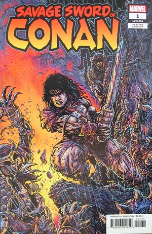 [Savage Sword of Conan (series 2) No. 1 (1st printing, variant cover - Kevin Eastman)]