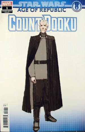 [Star Wars: Age of Republic - Count Dooku No. 1 (variant concept design cover - Dermot Power)]