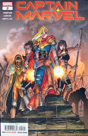 [Captain Marvel (series 11) No. 2 (1st printing, standard cover - Amanda Conner)]