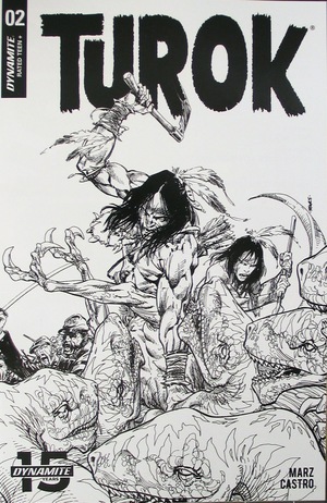 [Turok (series 3) #2 (Retailer Incentive B&W Cover - Bart Sears)]