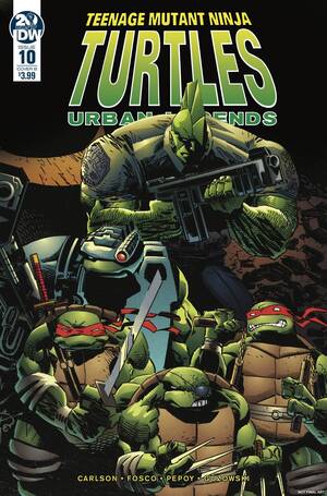 [Teenage Mutant Ninja Turtles: Urban Legends #10 (Cover B - Frank Fosco & Erik Larsen)]