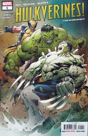 [Hulkverines No. 1 (standard cover - Greg Land)]