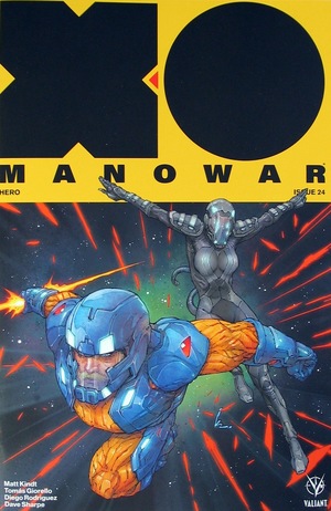 [X-O Manowar (series 4) #24 (Cover A - Kenneth Rocafort)]