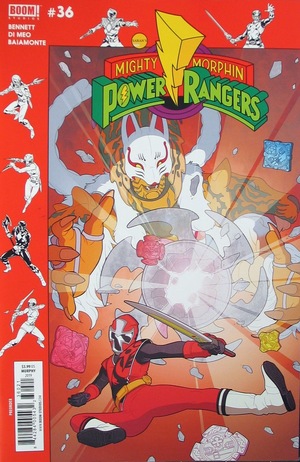 [Mighty Morphin Power Rangers #36 (variant Vintage cover - Phil Murphy)]