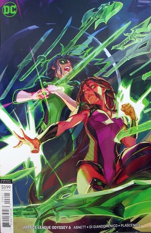 [Justice League Odyssey 6 (variant cover - Toni Infante)]