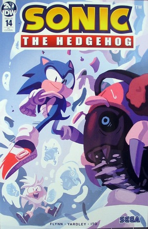 [Sonic the Hedgehog (series 2) #14 (Retailer Incentive Cover - Nathalie Fourdraine)]