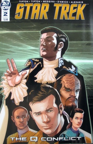 [Star Trek: The Q Conflict #2 (Cover A - David Messina)]