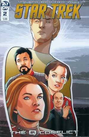 [Star Trek: The Q Conflict #2 (Cover B - David Messina)]