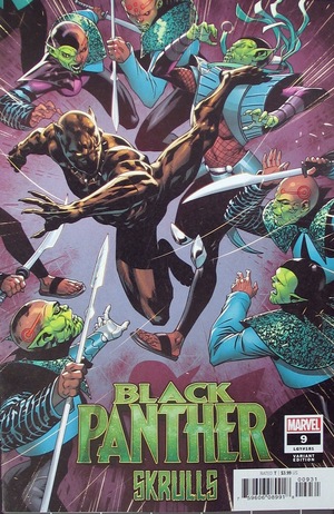 [Black Panther (series 7) No. 9 (variant Skrulls cover - Ryan Benjamin)]