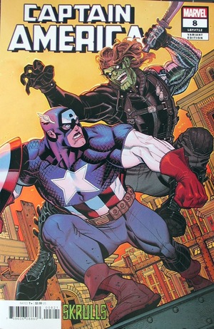 [Captain America (series 9) No. 8 (variant Skrulls cover - Pepe Larraz)]