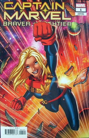 [Captain Marvel - Braver & Mightier No. 1 (variant cover - Ron Lim)]