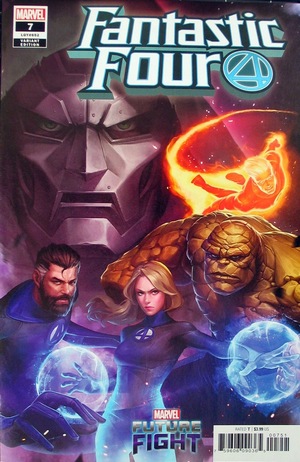 [Fantastic Four (series 6) No. 7 (variant Future Fight cover - Yongho Cho)]