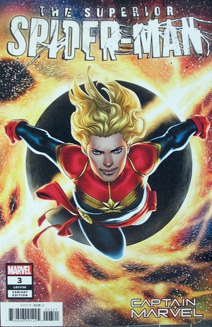 [Superior Spider-Man (series 2) No. 3 (variant Captain Marvel cover - Jesus Saiz)]