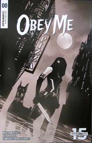 [Obey Me #0 (Cover C - Retailer Incentive B&W)]