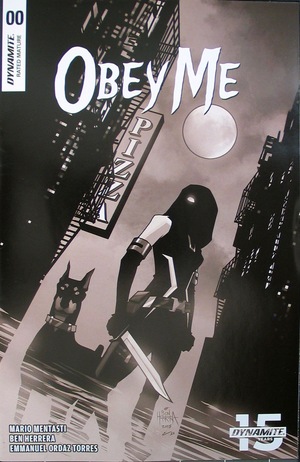 [Obey Me #0 (Cover C - Retailer Incentive B&W)]