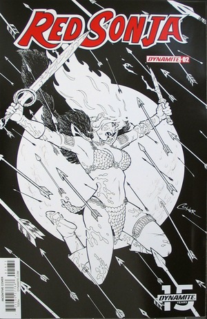 [Red Sonja (series 8) Issue #2 (Retailer Incentive B&W Cover - Amanda Conner)]