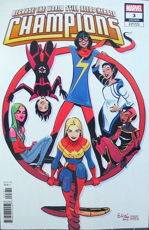 [Champions (series 5) No. 3 (variant International Women's Day cover - Elsa Charretier)]