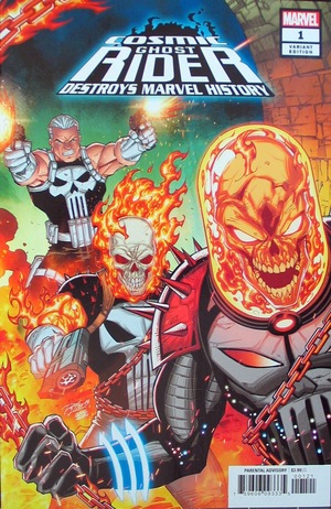[Cosmic Ghost Rider Destroys Marvel History No. 1 (1st printing, variant cover - Ron Lim)]