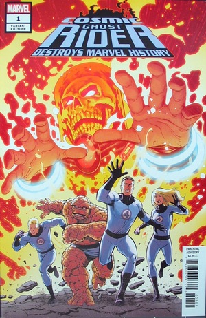 [Cosmic Ghost Rider Destroys Marvel History No. 1 (1st printing, variant cover - Carlos Pacheco)]