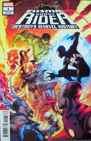 [Cosmic Ghost Rider Destroys Marvel History No. 1 (1st printing, variant cover - Jerome Opena)]