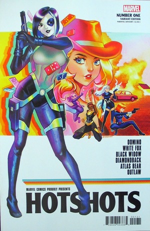 [Domino - Hotshots No. 1 (1st printing, variant cover - Rian Gonzalez)]