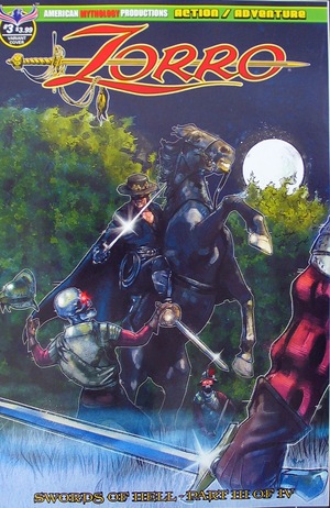 [Zorro - Swords of Hell #3 (variant cover - Jon Pinto)]