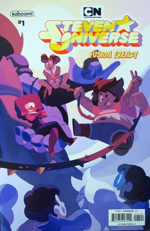 [Steven Universe - Fusion Frenzy #1 (connecting cover - Nathalie Fourdraine right half)]