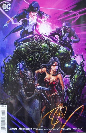 [Justice League Dark (series 2) 9 (variant cover - Clayton Crain)]