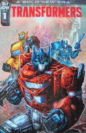 [Transformers (series 3) #1 (1st printing, Retailer Incentive Cover B - Freddie E. Williams II)]