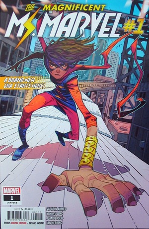 [Magnificent Ms. Marvel No. 1 (standard cover - Eduard Petrovich)]