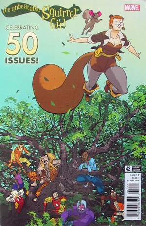 [Unbeatable Squirrel Girl (series 2) No. 42 (variant cover - Marcos Martin)]