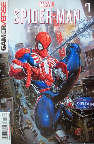 [Marvel's Spider-Man - City at War No. 1 (standard cover - Clayton Crain)]