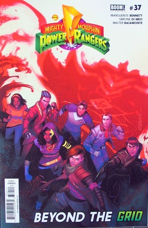 [Mighty Morphin Power Rangers #37 (regular cover - Jamal Campbell)]