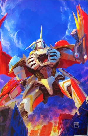 [Mighty Morphin Power Rangers #37 (variant Zord cover - Xermanico)]