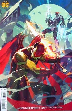 [Justice League Odyssey 7 (variant cover - Toni Infante)]